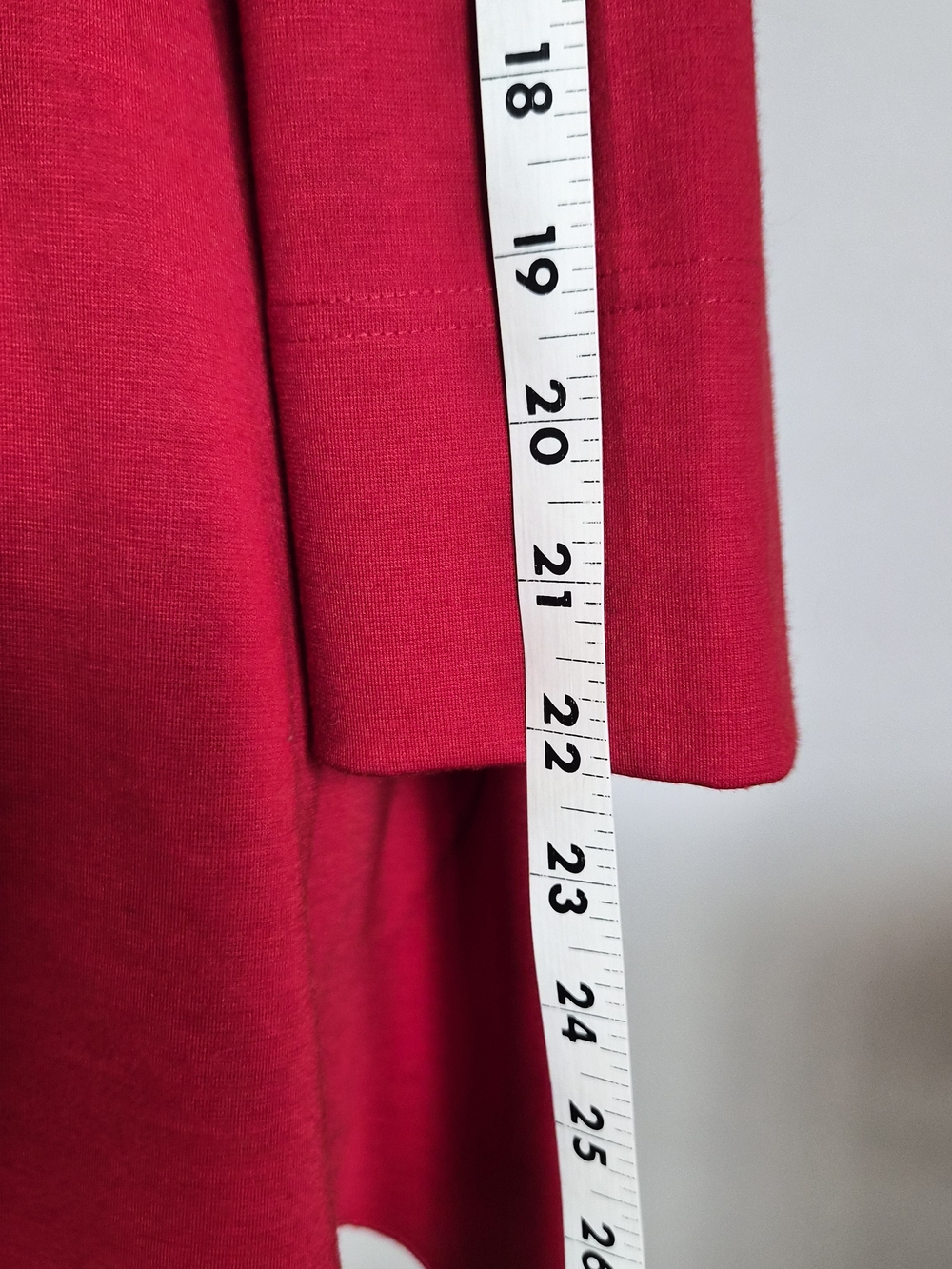 Multiples Red Ruffle-Front Blazer - Picture 5 of 7